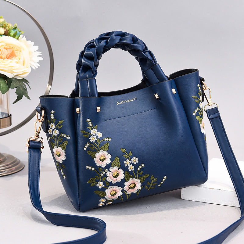 Floral Hand Shoulder Fashion Bag in 8 Colors
