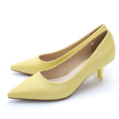 Escarpins à talons hauts en cuir en 7 couleurs