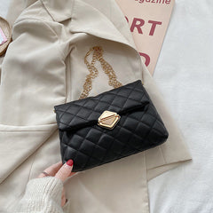 Crossbody Fashion Bag with Chain Shoulder Strap in 6 Colors