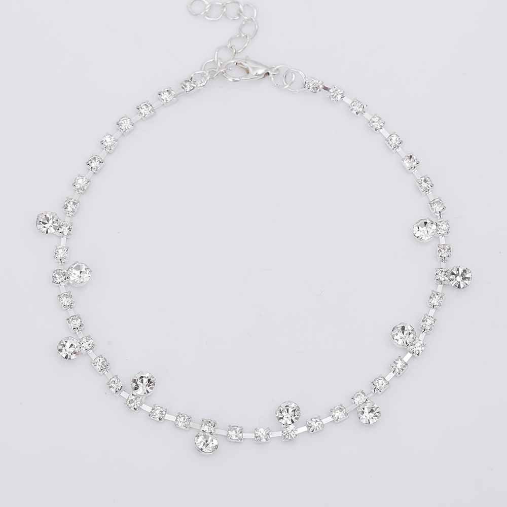 Diamond Water Drop Anklet