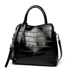 Leather One Shoulder Messenger Bag in 4 Colors