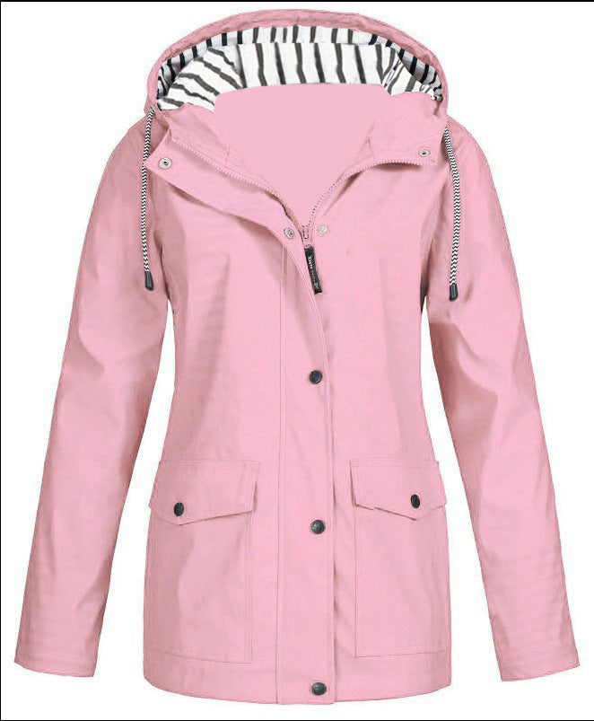 Waterproof and Windproof Hooded Jacket