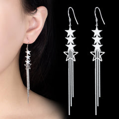 Star Tassel Earrings