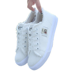 Slip-On Solid Color Canvas Sneakers