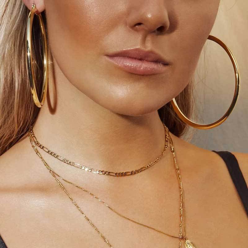 Large Hoop Earrings