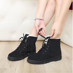 Plush Ankle Snow Boots in 5 Colors