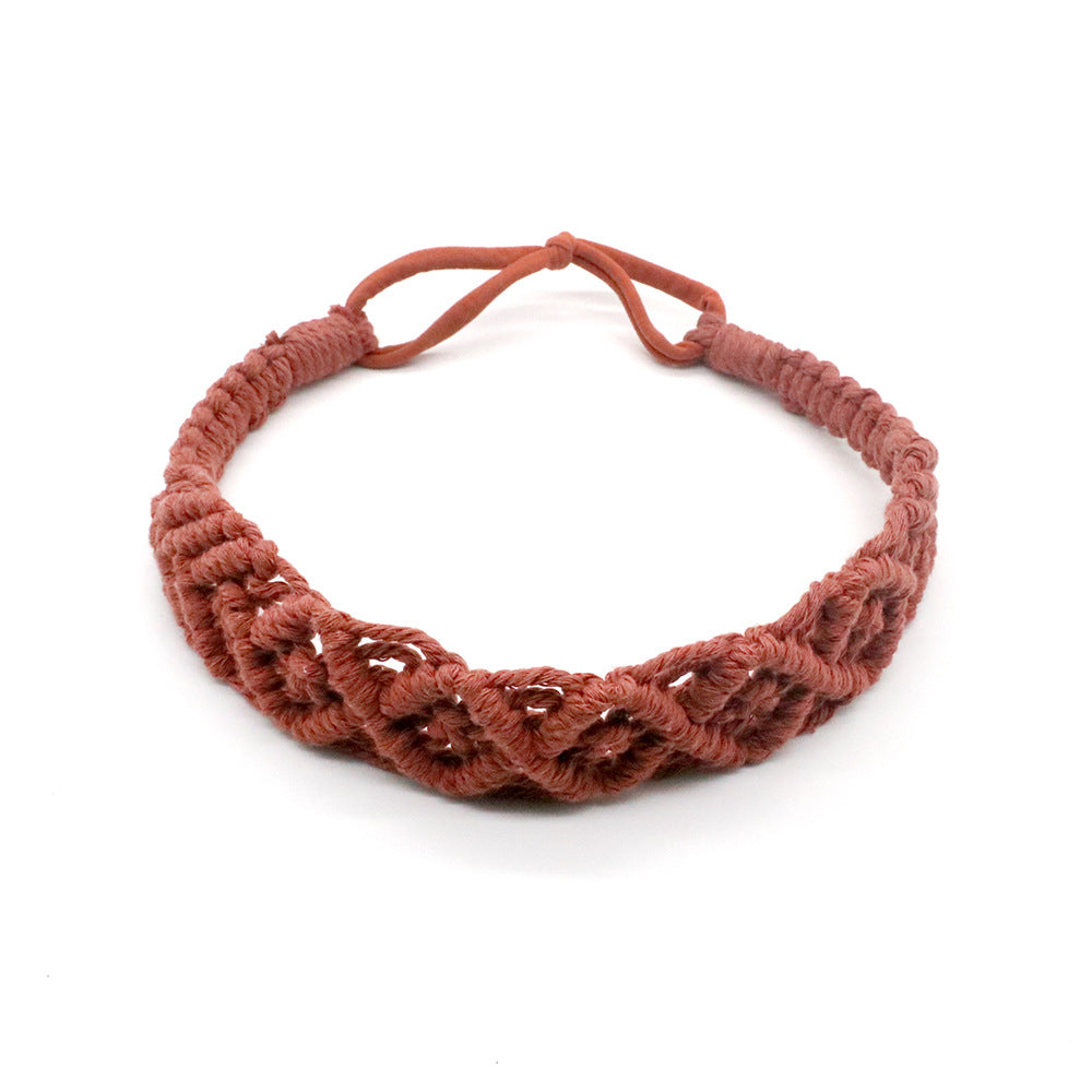 Hand Braided Boho Headband