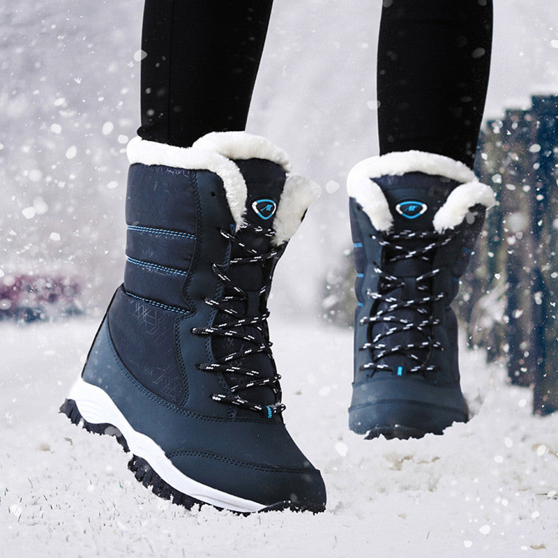 Plush Ankle Snow Boots in 4 Colors