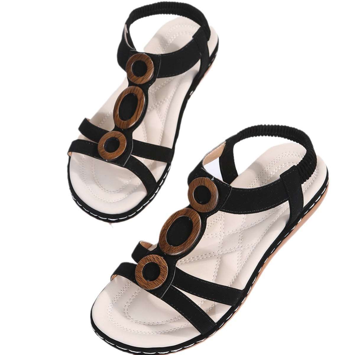 Bohemian Sandals with Ankle Strap