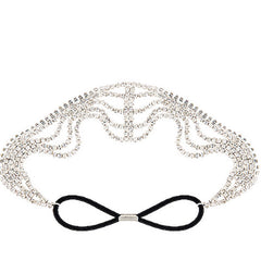 Multi-Layered Rhinestone Hair Band