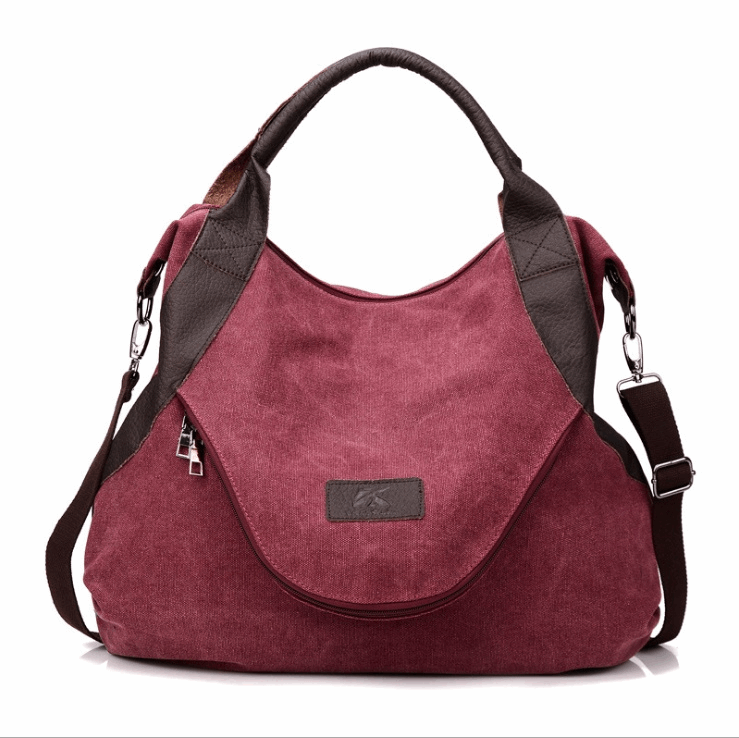 Shoulder Crossbody Vintage Canvas Fashion Bag in 9 Colors