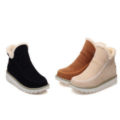 Short Plush Boots in 3 Colors