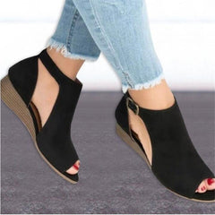 Wedge Heel Roman Sandals in 3 Colors