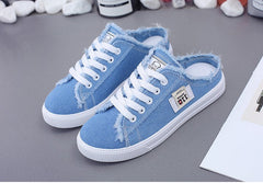Slide Canvas Sneakers in 3 Farben