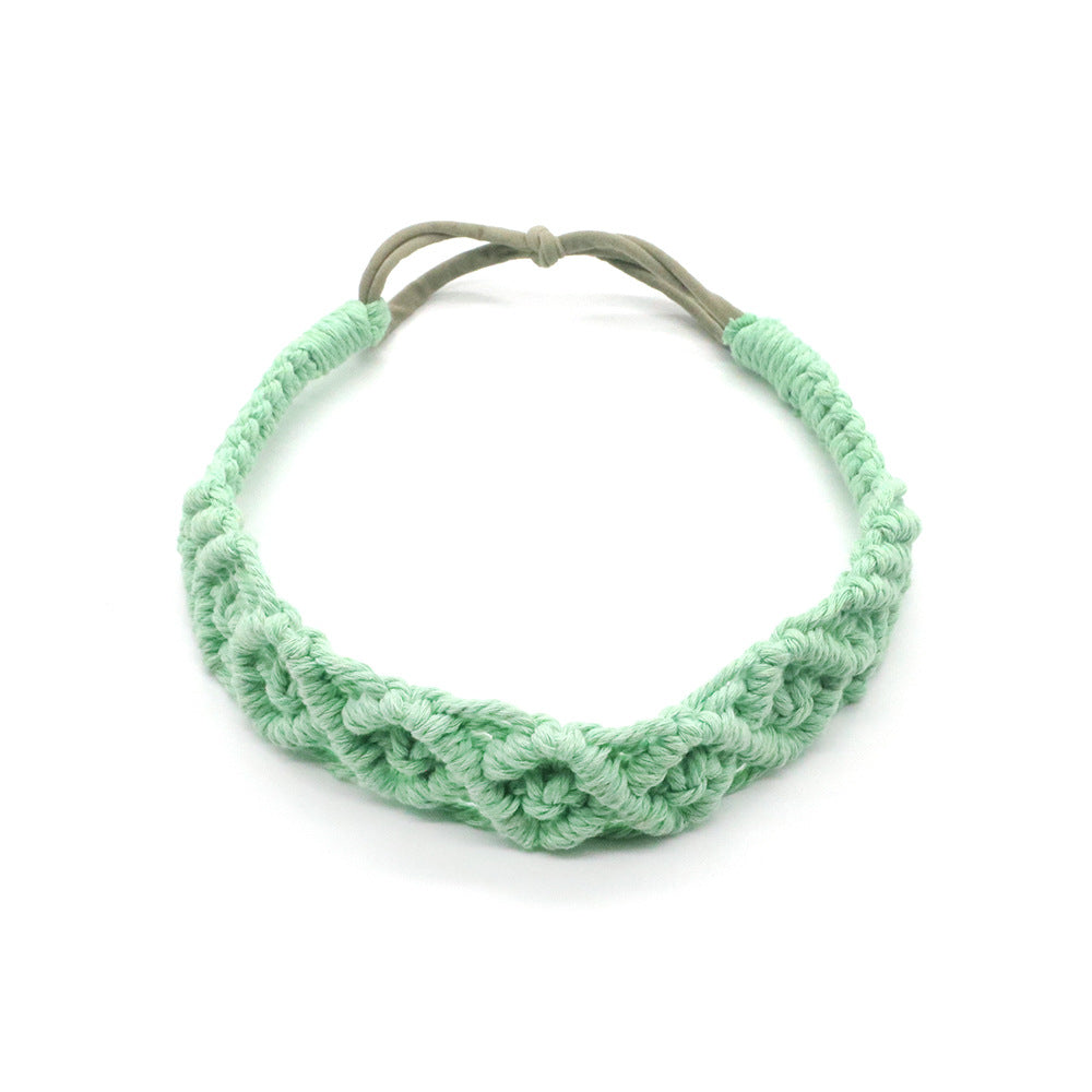 Hand Braided Boho Headband