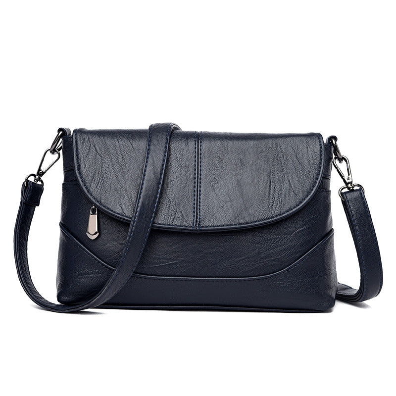 Crossbody Shoulder Bag with Zipper in 4 Colors