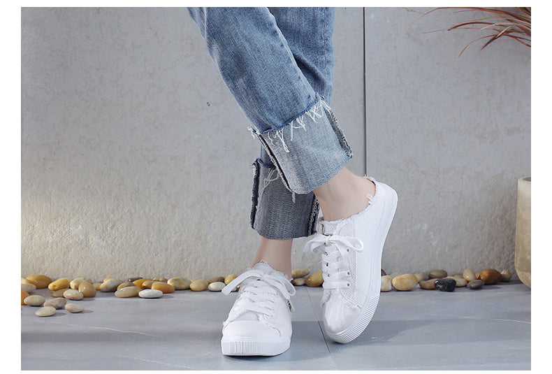 Slide Canvas Sneakers in 3 Farben