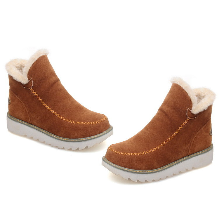 Short Plush Boots in 3 Colors