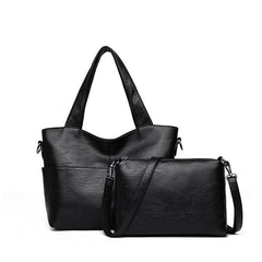Two Piece Hand And Shoulder Messenger Bag Set in 6 Colors
