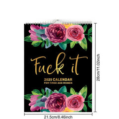 Tired Female 2025 Sweary Calendar