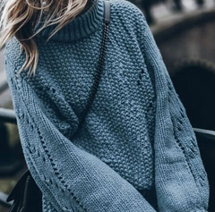 Loose Knit Long Sleeve Sweater in 7 Colors S-XL