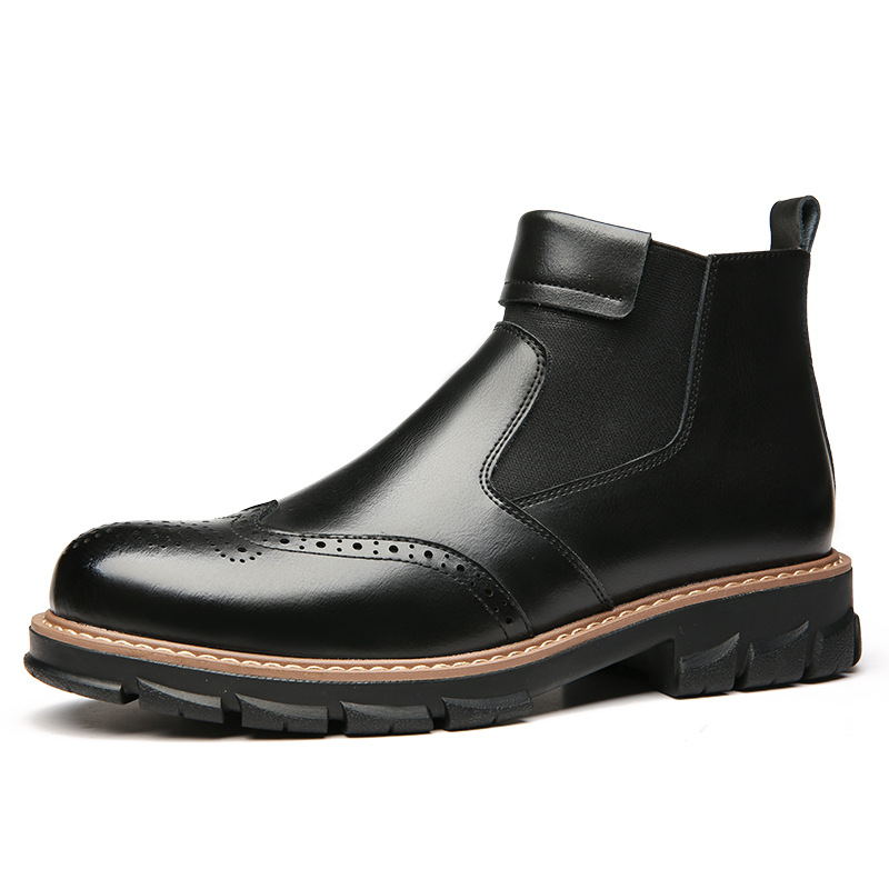 Men's Leather Retro Martin Boots in 2 Colors