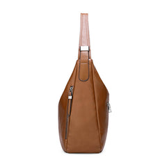 Soft PU Leather Shoulder Bag in 4 Colors