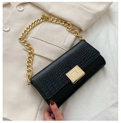 Small Shoulder Bag with Chain Strap