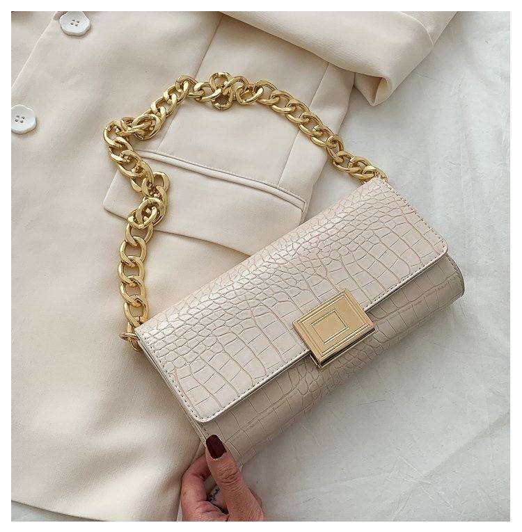 Small Shoulder Bag with Chain Strap