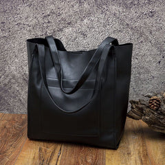 Large Capacity Satchel with Outside Pocket