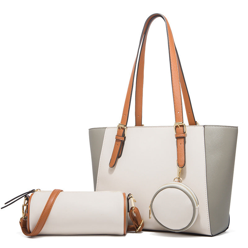 Ensemble de trois sacs à bandoulière colorblock