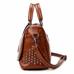 Soft Messenger Bag with Rhinestones in 3 Colors