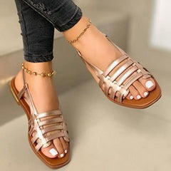 Flat Woven Sandals in 3 Colors
