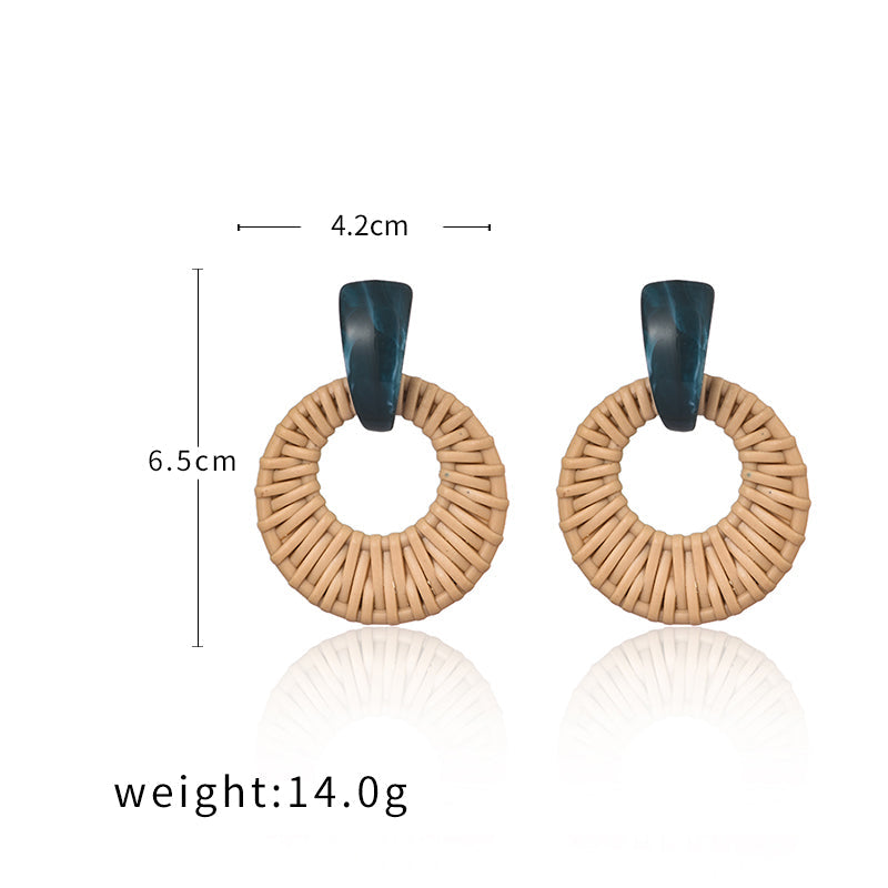 Boucles d'oreilles bohèmes vintage