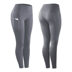 Solid Color Activewear Legging with Pocket in 6 Colors S-XL