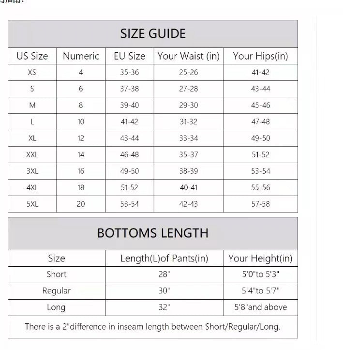 High Waist Wide Leg Pants With Belt in 8 Colors XS-5XL