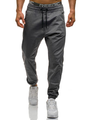 Men's Cotton Joggers with Drawstring and Pockets in 4 Colors M-3XL