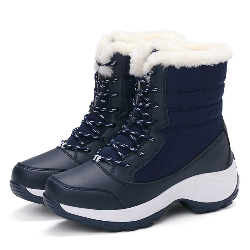 Plush Ankle Snow Boots in 4 Colors