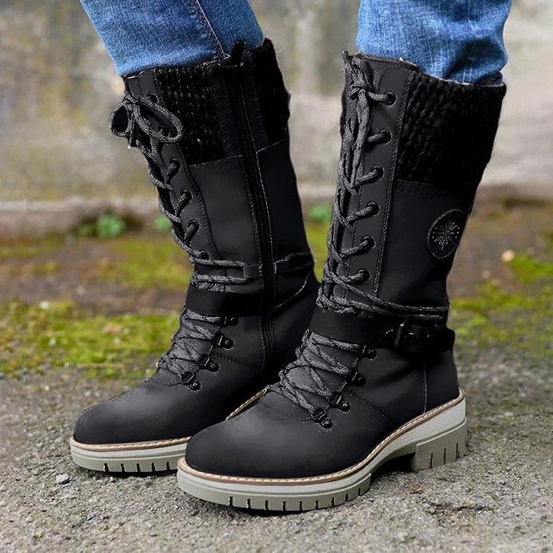 Mid-Length Fleece Lined Snow Boots in 6 Colors