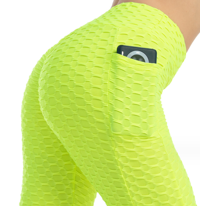 High Stretch Hip-Lifting Slim Fit Leggings with Pocket in 8 Colors S-XL