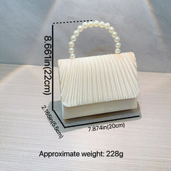 Elegant Pleated Evening Bag