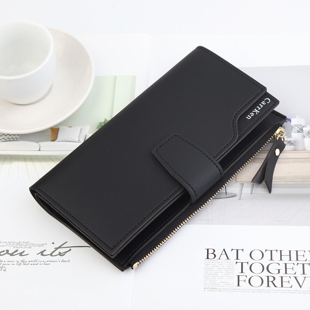 Wallet with Zipper in 6 Colors