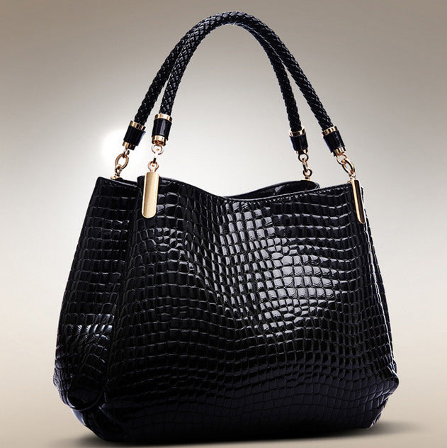 Crocodile Print Hand Bag