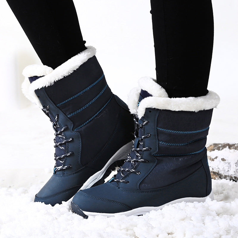 Plush Ankle Snow Boots in 4 Colors
