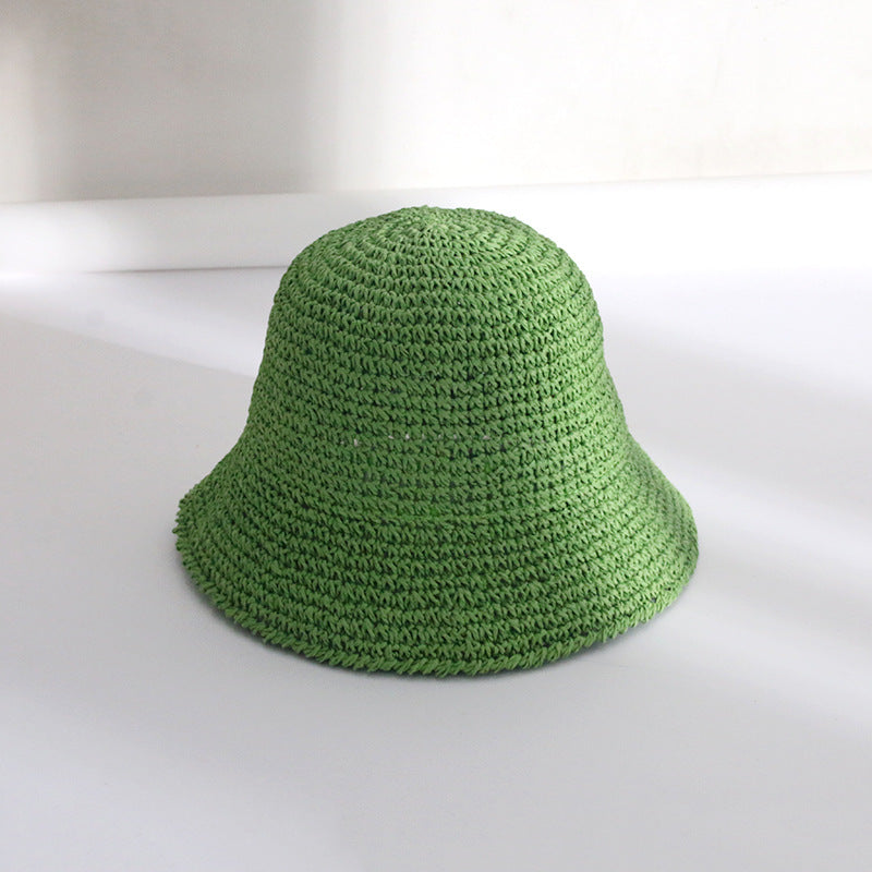 Straw Bucket Hat in 9 Colors