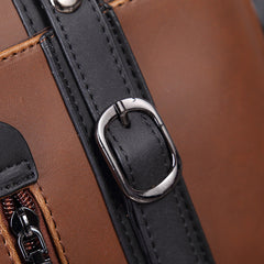 Men's PU Leather Messenger Bag