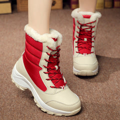 Plush Ankle Snow Boots in 4 Colors