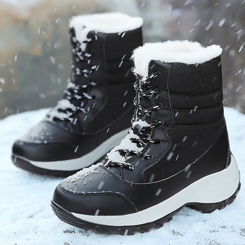 Plush Ankle Snow Boots in 4 Colors