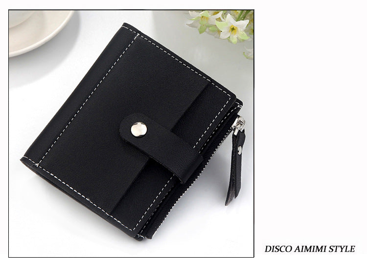 Dreifach gefaltete Clutch-Geldbörse in 6 Farben