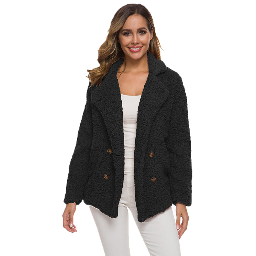 Fleece Sweater Jacket in 12 Colors S-5XL